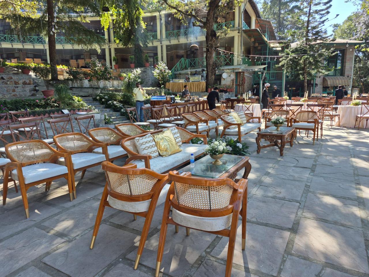Destination wedding in Haldwani - luxury sunset reception